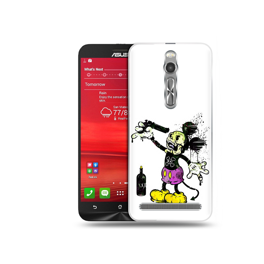 

Чехол MyPads Tocco для Asus Zenfone 2 (ZE550ML) Драг Микки (PT11329.657.73), Прозрачный, Tocco