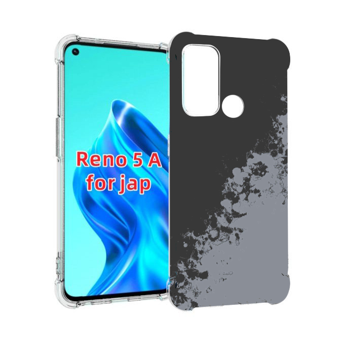 

Чехол MyPads серый-эстетичный для Oppo Reno 5A, Прозрачный, Tocco