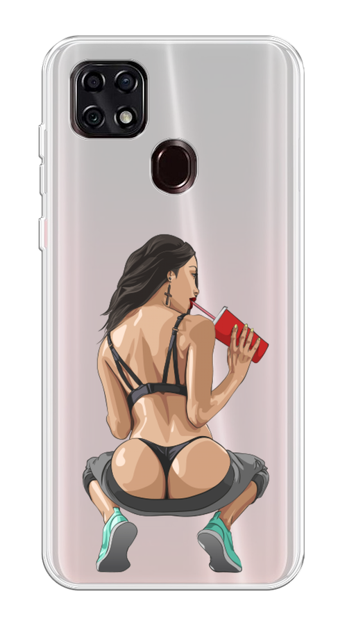 

Чехол на ZTE Blade 20 Smart "Сочные булочки", Бежевый;красный;черный, 133550-6