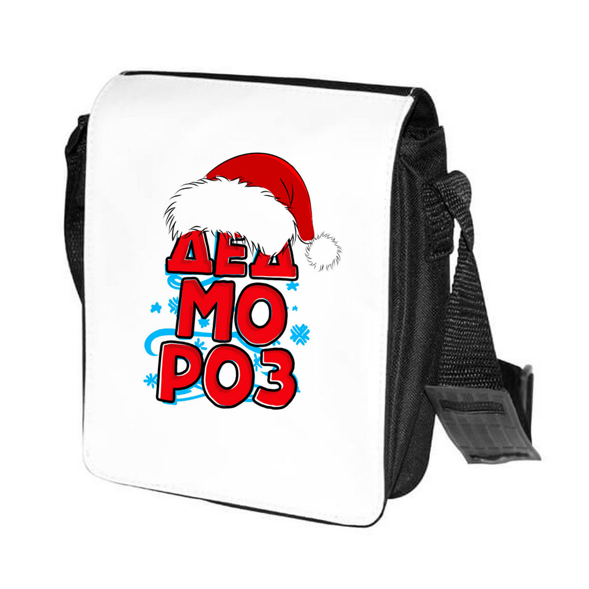 

Сумка унисекс CoolPodarok CN0151142 черно-белый, Черный;белый, CN0151142