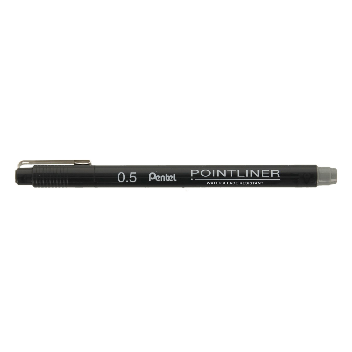 

Линер 12 шт. Pentel Pointliner 0.5 мм S20P-5N серые чернила, S20P-5N