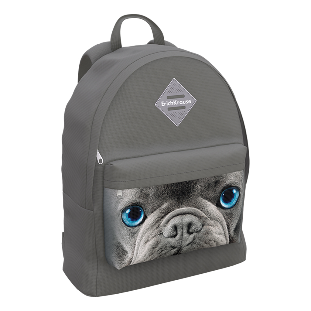

Детский рюкзак ErichKrause EasyLine Grey Dog 60325, Серый, EasyLine