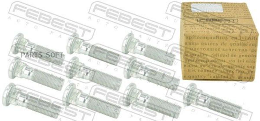 

FEBECT 0284004PCS10 0284-004-PCS10_шпильки колесные! 10шт.\ Infiniti QX56 04-10