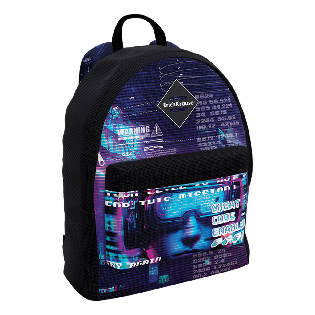 

Детский рюкзак ErichKrause EasyLine Cyber Game 60136, Черный, EasyLine