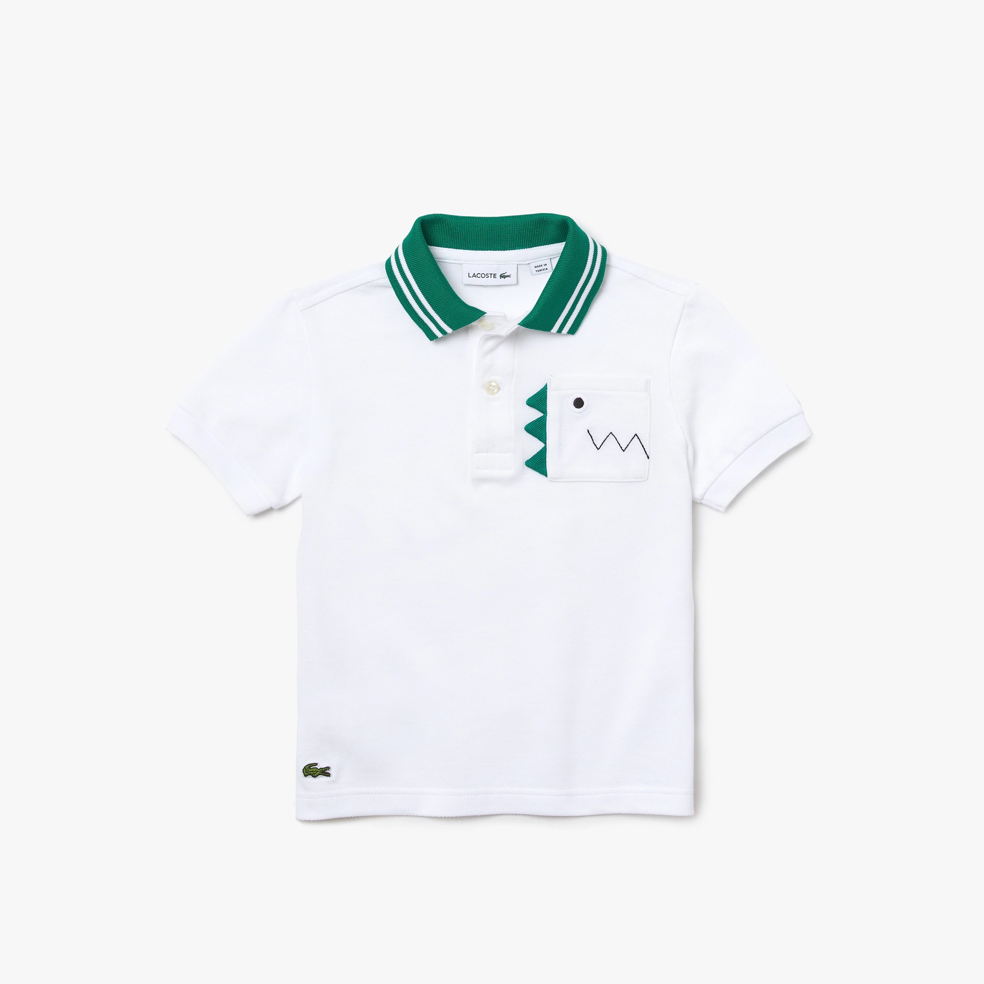 

Поло детское Lacoste PJ2962GX7 цв. белый р. 110, PJ2962GX7