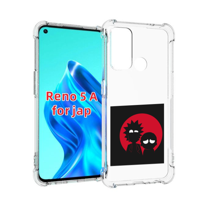 

Чехол MyPads рик и морти в тени для Oppo Reno 5A, Прозрачный, Tocco