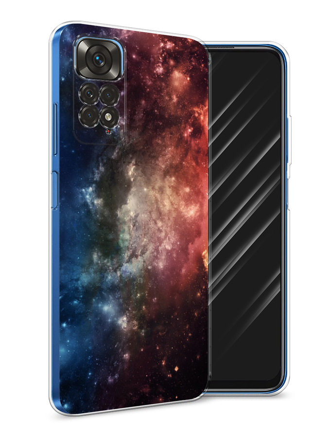 

Чехол Awog на Xiaomi Redmi Note 11 4G Global/Redmi Note 11S "Космос", Разноцветный, 313850-4