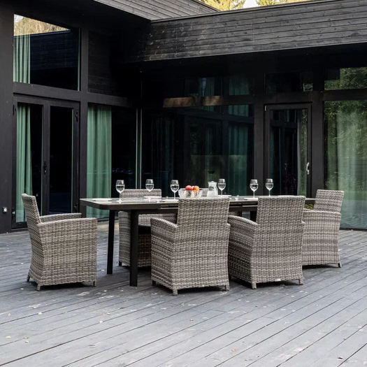 Садовая мебель Royal Family LUDWIG + FIONA 375-71-71 серого цвета