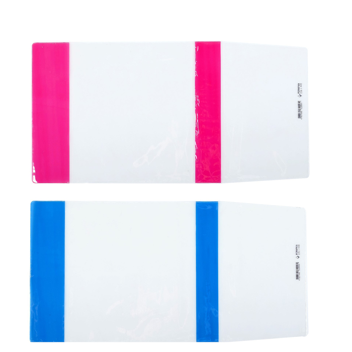 

Обложка ПВХ 225 х 455 мм, 100 мкм, для дневника в тв. переплете и учебников, цветной клапа