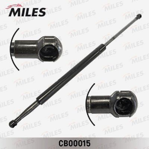 

Упор Газовый Miles Cb00015 Nissan Pathfinder 3/05- / Амортизатор Багажника Miles арт. CB00, Черный