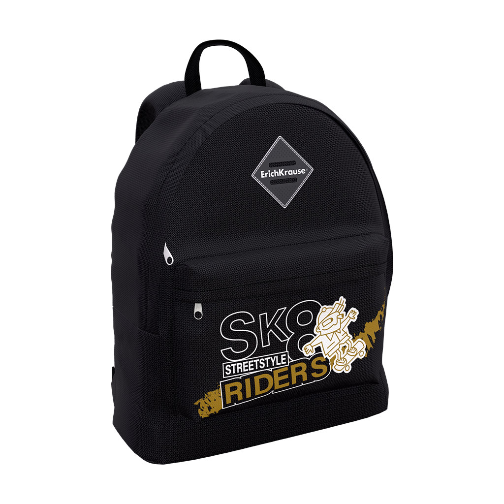 

Рюкзак ErichKrause EasyLine 56866 17L Street Rider, Черный, EasyLine