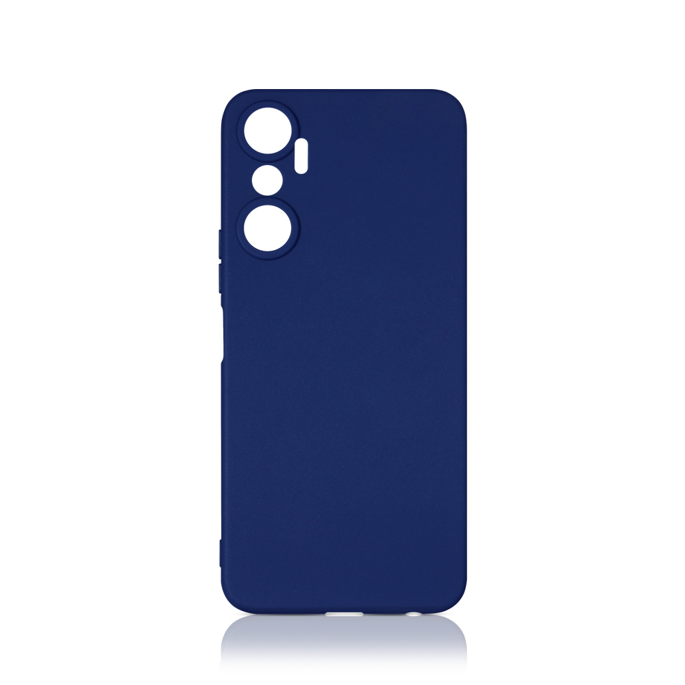 

Чехол DF для Infinix Hot 20 (4G) Silicone Blue inCase-18, Синий, inCase-18