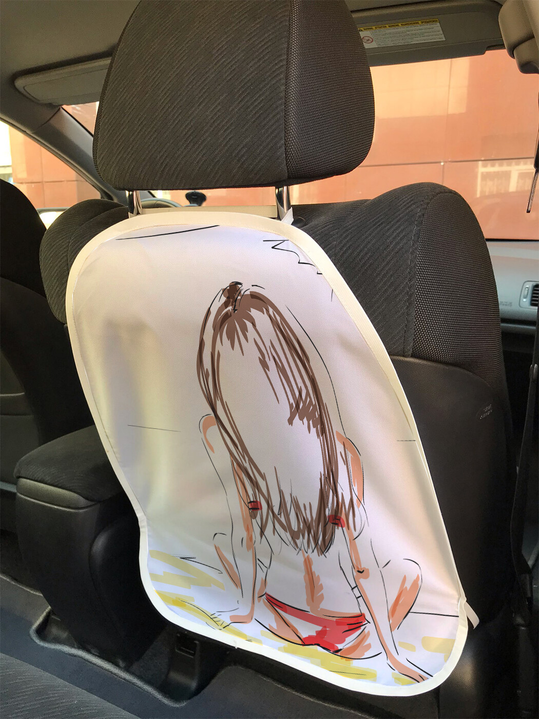 

Накидка на спинку сиденья JoyArty Девушка на пляже, 45х62, Девушка на пляже