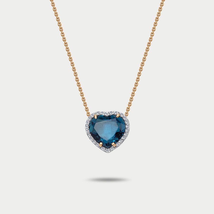 

Колье из золота с фианитом 40 см GOLD CENTER 718049662, 718049662