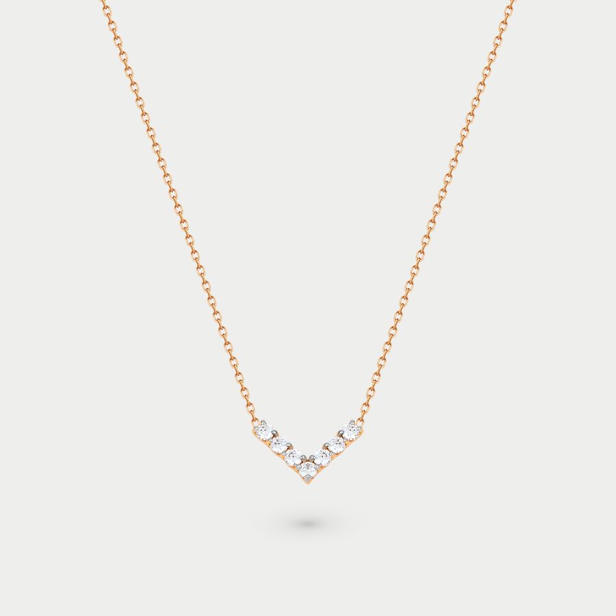 

Колье из золота с фианитом 40 см GOLD CENTER 72053, 72053