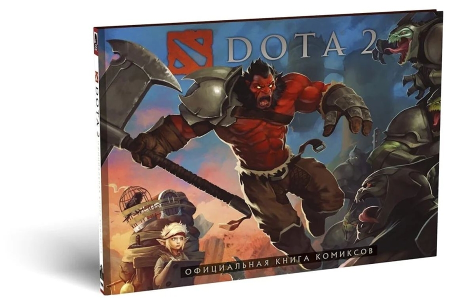 фото Книга комикс dota 2: официальная книга комиксов hobby world