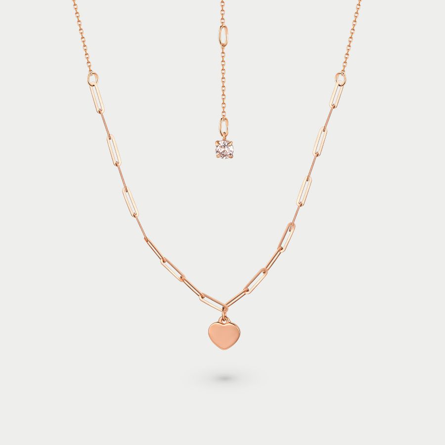 

Колье из золота с фианитом 40 см GOLD CENTER 704330, 704330