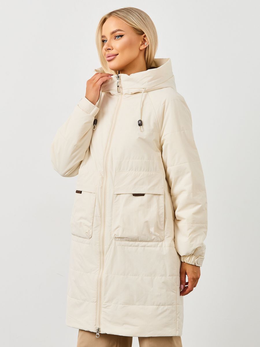 

Куртка женская LAWINTER 83646 белая 40 RU, Белый, 83646
