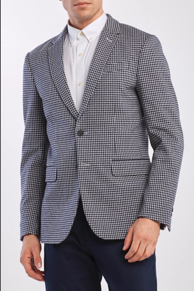 

Пиджак мужской GANT 7705109 синий 48 EU, 7705109