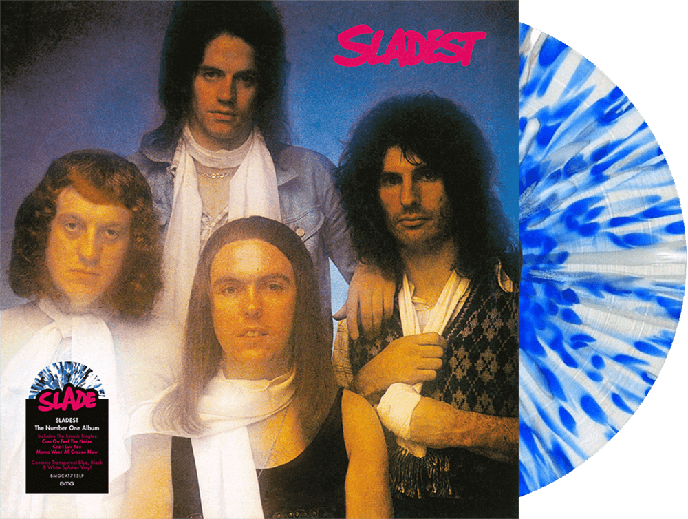 

Slade – Sladest (Blue, Black & White Splatter)