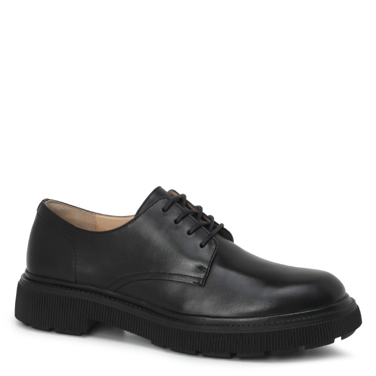

Полуботинки мужские Tendance MAN19463E-188 черные 45 EU, Черный, MAN19463E-188