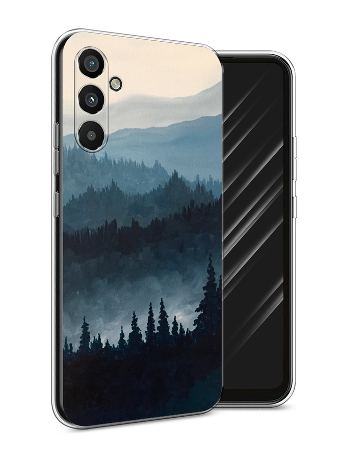 

Чехол Awog на Samsung Galaxy A34 "Туманные горы", Бежевый;серый;черный, 2107850-4