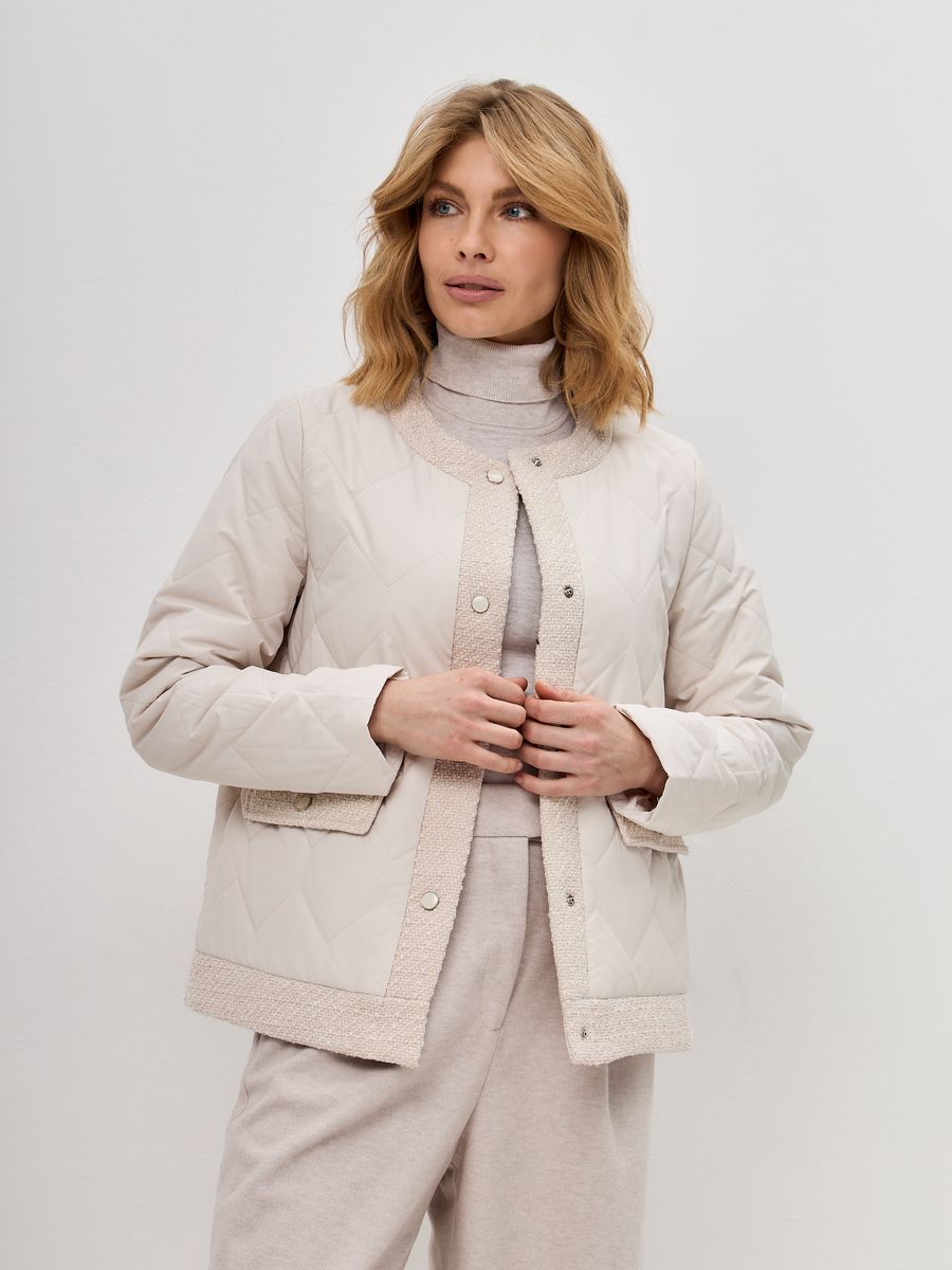 Куртка женская LAWINTER 83706 белая 46 RU