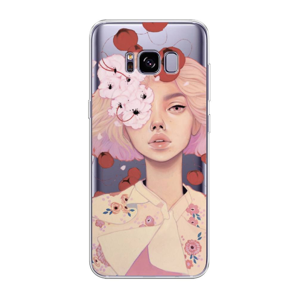 

Чехол Awog на Samsung Galaxy S8 + "Цветочная анархия", Бежевый;розовый;красный, 24850-7