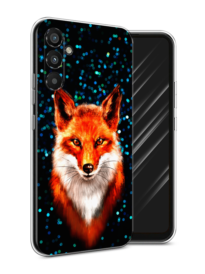

Чехол Awog на Samsung Galaxy A34 "Волшебная лиса", Оранжевый;черный;белый, 2107850-1