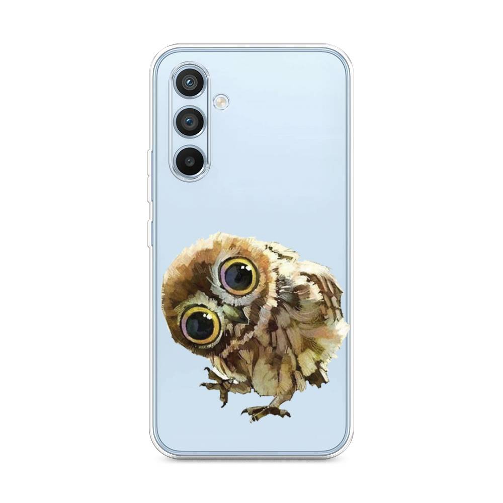 

Чехол Awog на Samsung Galaxy A54 "Любопытный совенок", Коричневый;белый;прозрачный, 2107750-1