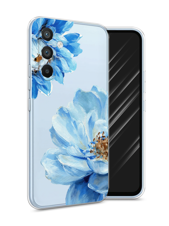 

Чехол Awog на Samsung Galaxy A54 "Голубые клематисы", Голубой, 2107750-8