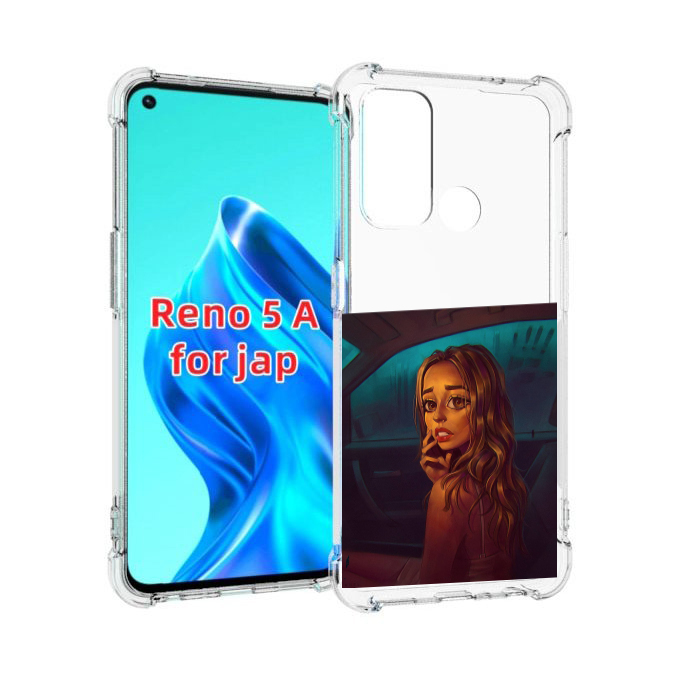 

Чехол MyPads пуп-невесты женский для Oppo Reno 5A, Прозрачный, Tocco