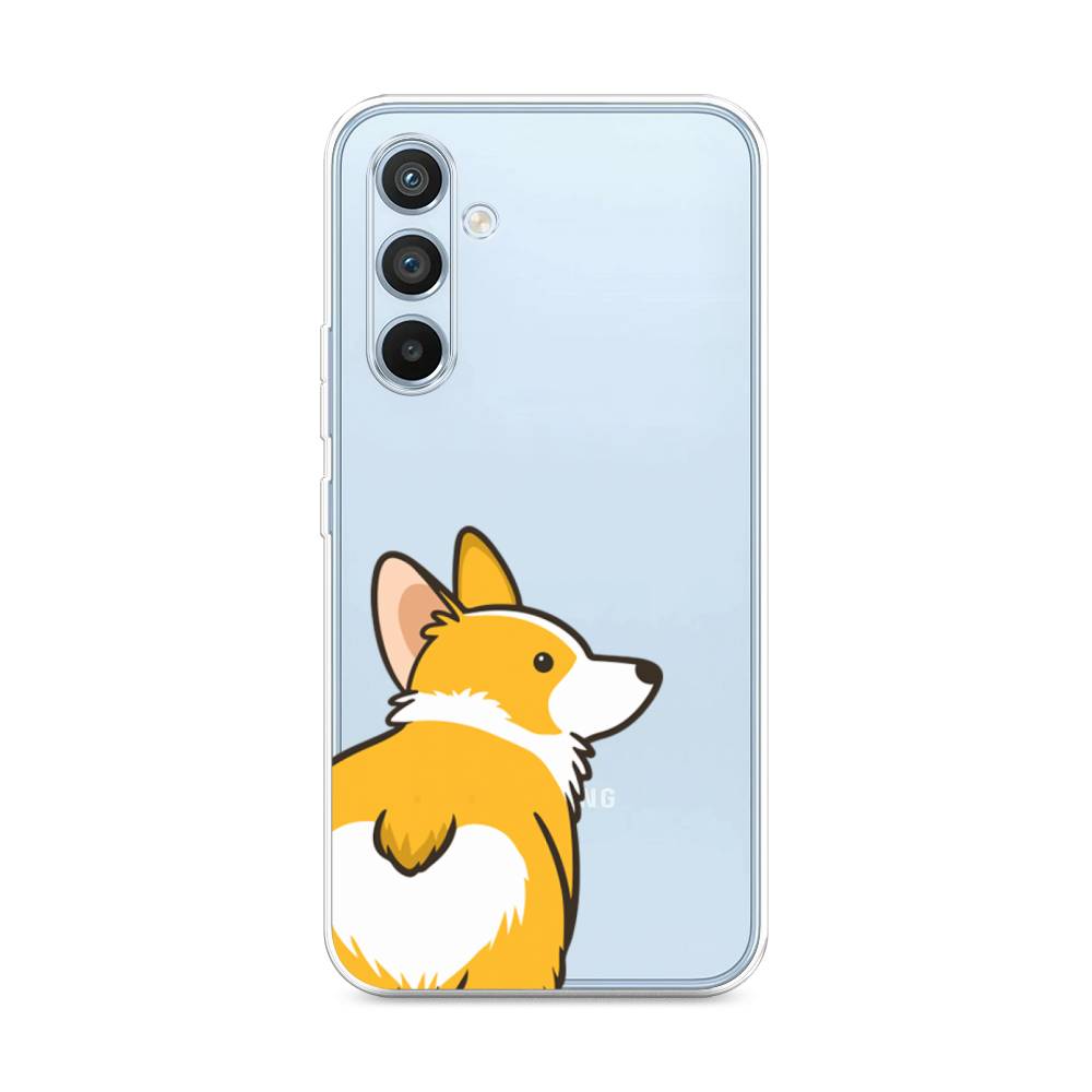 

Чехол Awog на Samsung Galaxy A54 "Корги следуй за мной", Желтый;бежевый;белый, 2107750-2