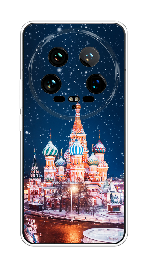 

Чехол на Xiaomi 14 Ultra "Москва 1", Коричневый;синий;белый, 321850-1