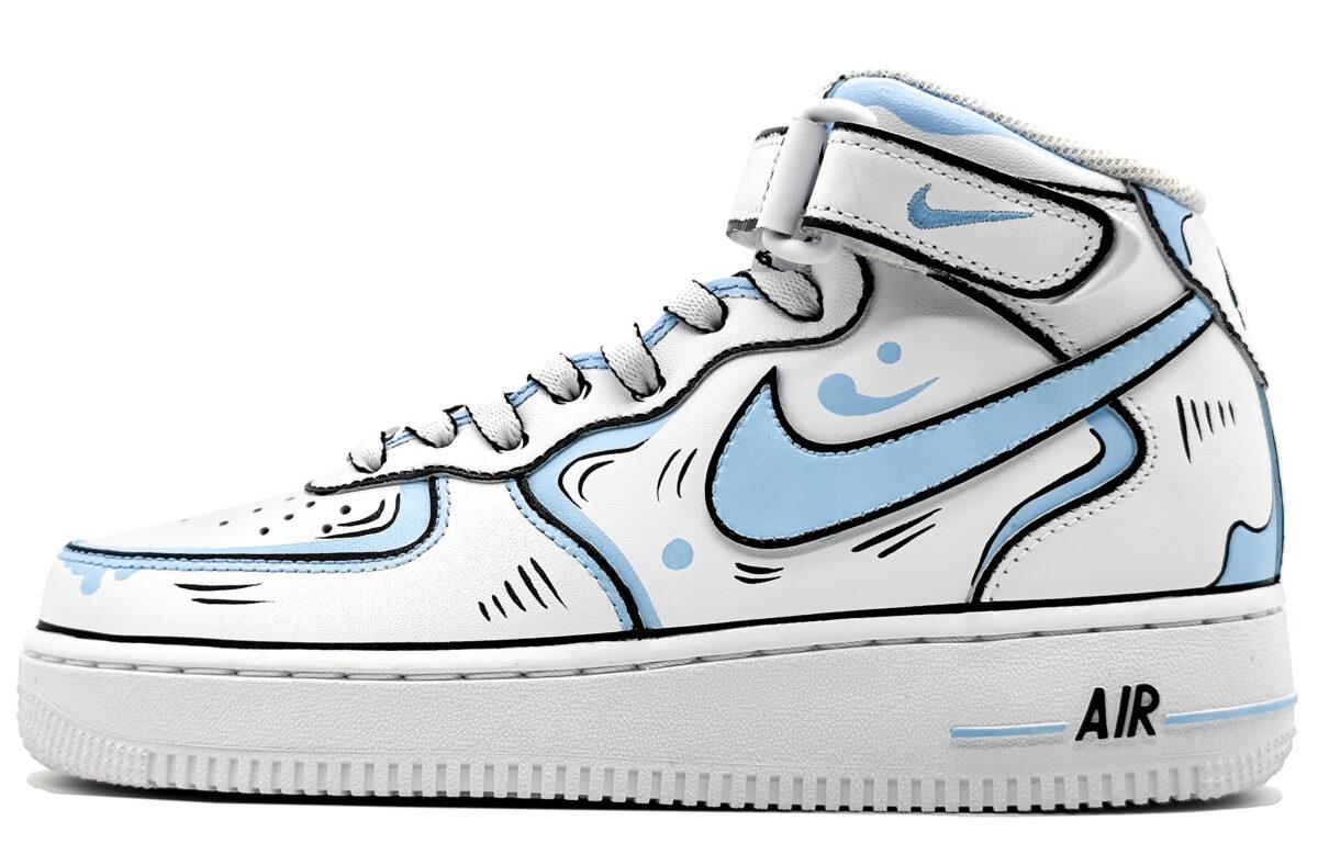 

Кеды унисекс Nike Air Force 1 белые 42.5 EU, Белый, Air Force 1