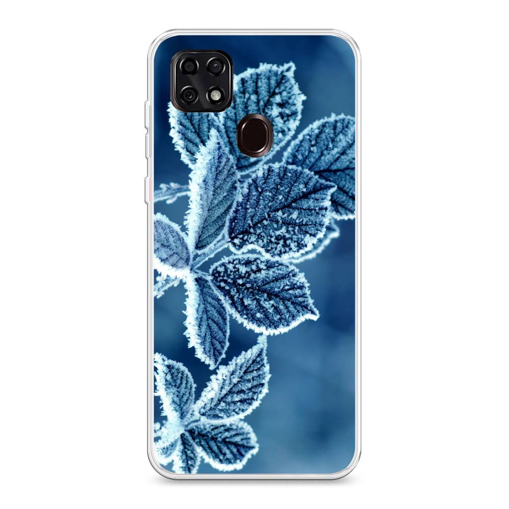 

Чехол для ZTE Blade 20 Smart "Зима 6 ", Голубой;белый, 133550-2