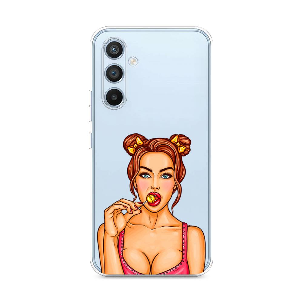 

Чехол Awog на Samsung Galaxy A54 "Вкусный леденец", Бежевый;коричневый;розовый, 2107750-7