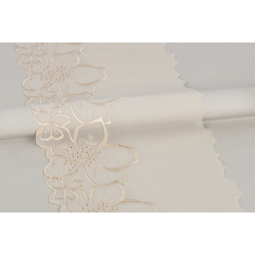 

Кружево Gamma Шифон, тон 181, Бежевый, 190 мм, 10+-0,2 м, , в рулоне, "Шифон", тон 181, Бежевый, 190 мм, 10+-0,2 м, Турция, в рулоне