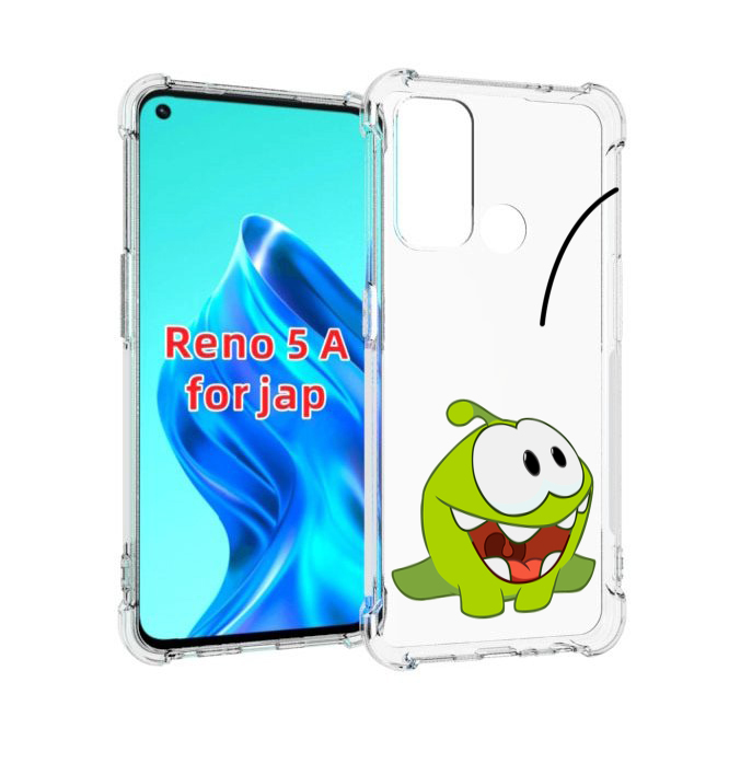 

Чехол MyPads попрыгунчик для Oppo Reno 5A, Прозрачный, Tocco