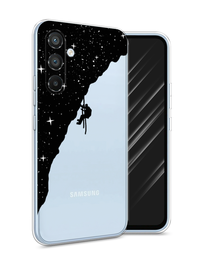 

Чехол Awog на Samsung Galaxy A54 "Скалолаз в космосе", Черный;белый;бежевый, 2107750-4