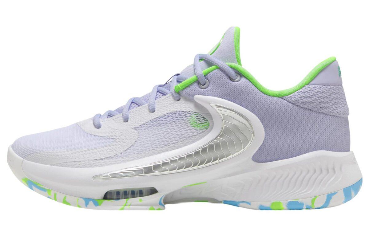 

Кроссовки унисекс Nike Zoom Freak 4 EP 4 фиолетовые 40.5 EU, Фиолетовый, Zoom Freak 4 EP 4