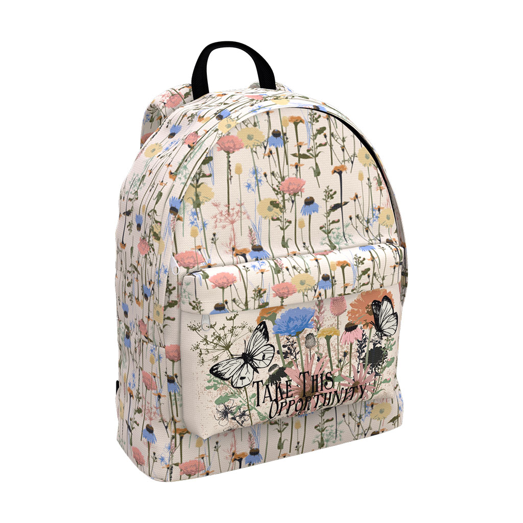 

Детский рюкзак ErichKrause EasyLine Wild Flowers 56838, Бежевый, EasyLine