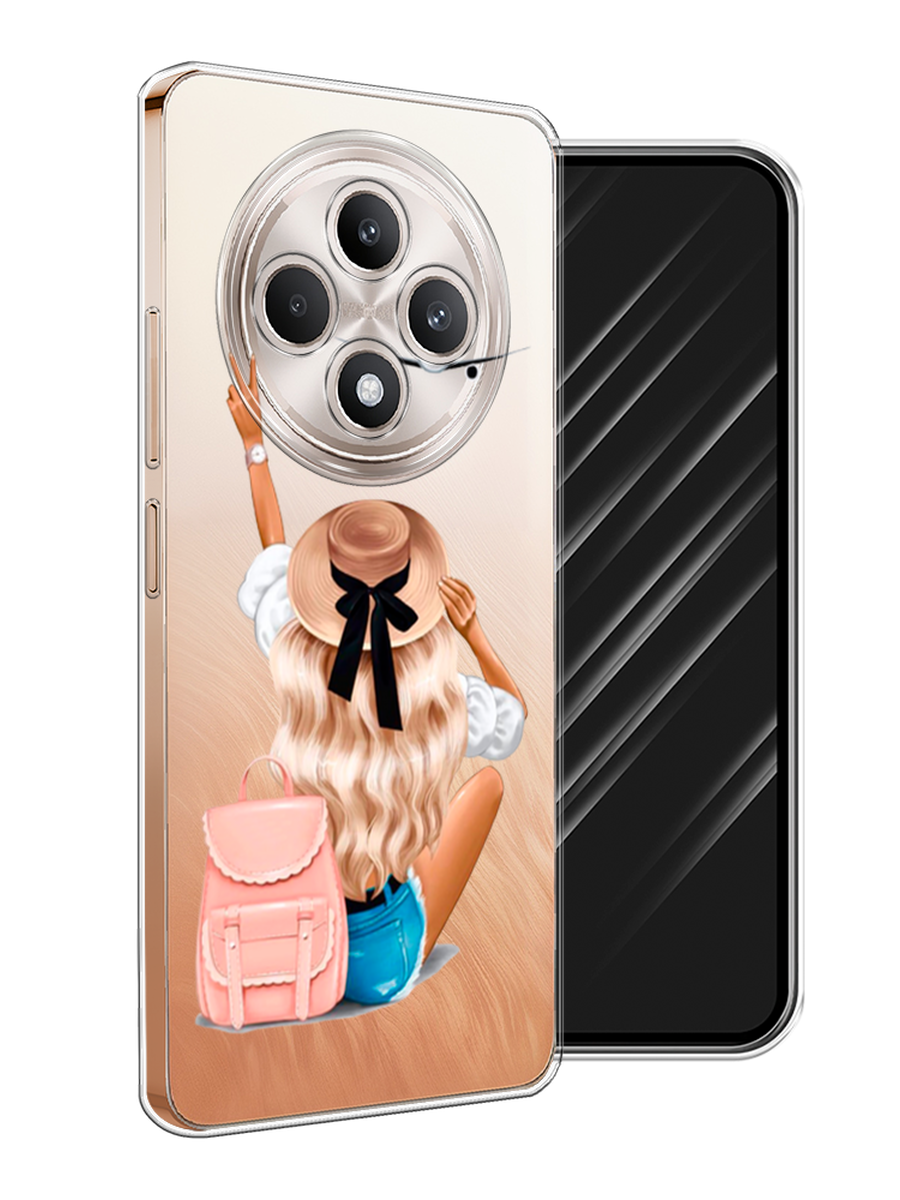 

Чехол Awog на Oppo Reno 12F "Автостопом самолетом", Бежевый;белый, 2517850-1