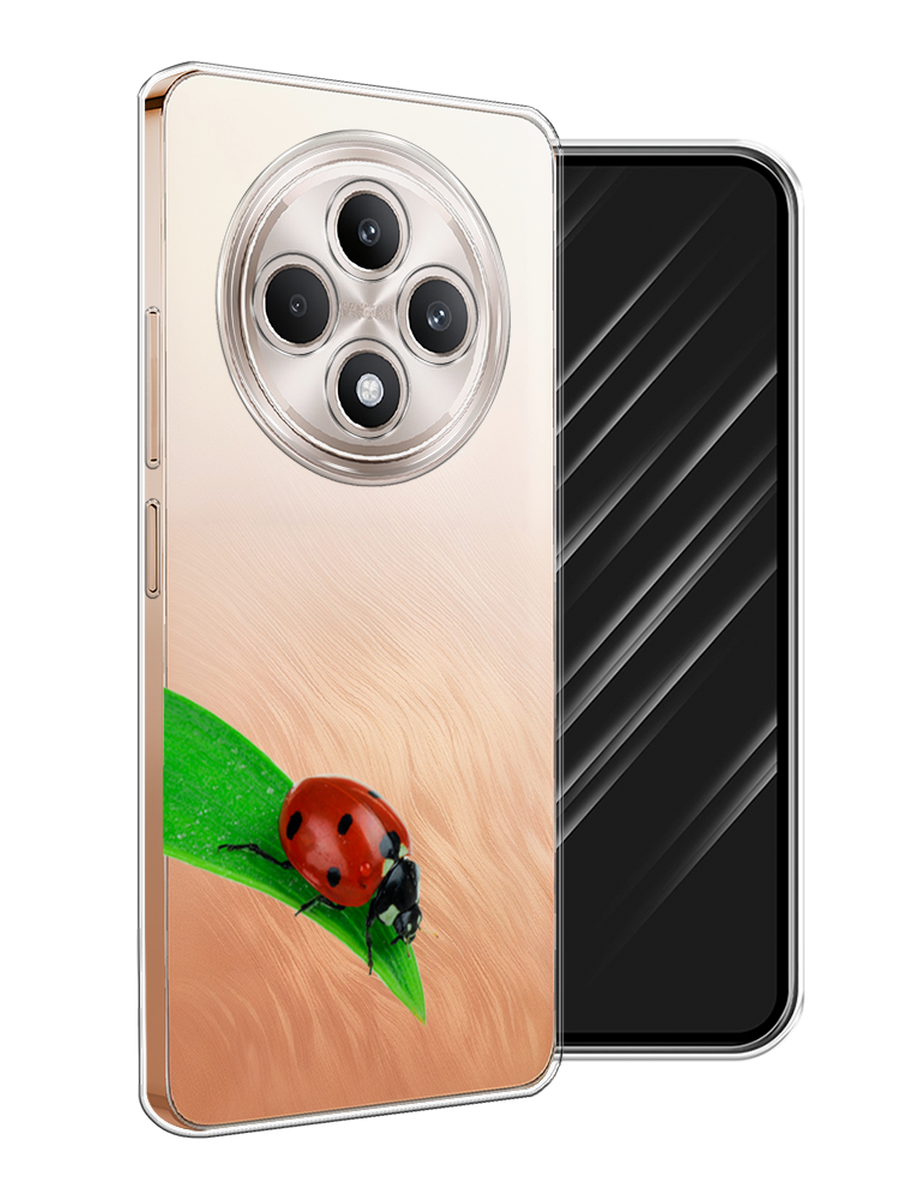 

Чехол Awog на Oppo Reno 12F "На счастье", Белый;красный;зеленый, 2517850-1