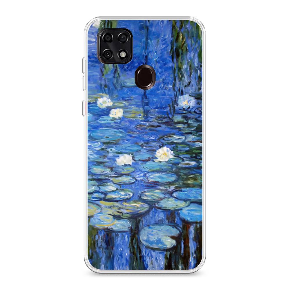 

Чехол для ZTE Blade 20 Smart "Нарисованный пруд", Синий;зеленый, 133550-4