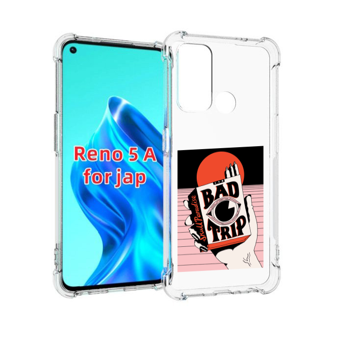 

Чехол MyPads плохая пачка для Oppo Reno 5A, Прозрачный, Tocco