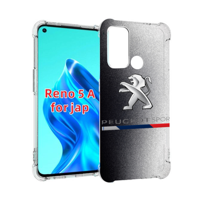 

Чехол MyPads peugeot-1 для Oppo Reno 5A, Прозрачный, Tocco