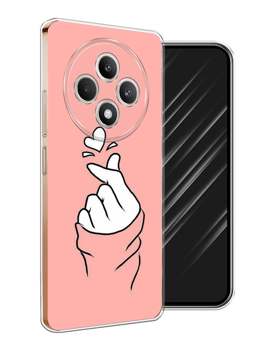 

Чехол Awog на Oppo Reno 12F "Любовь-щелк", Оранжевый, 2517850-1