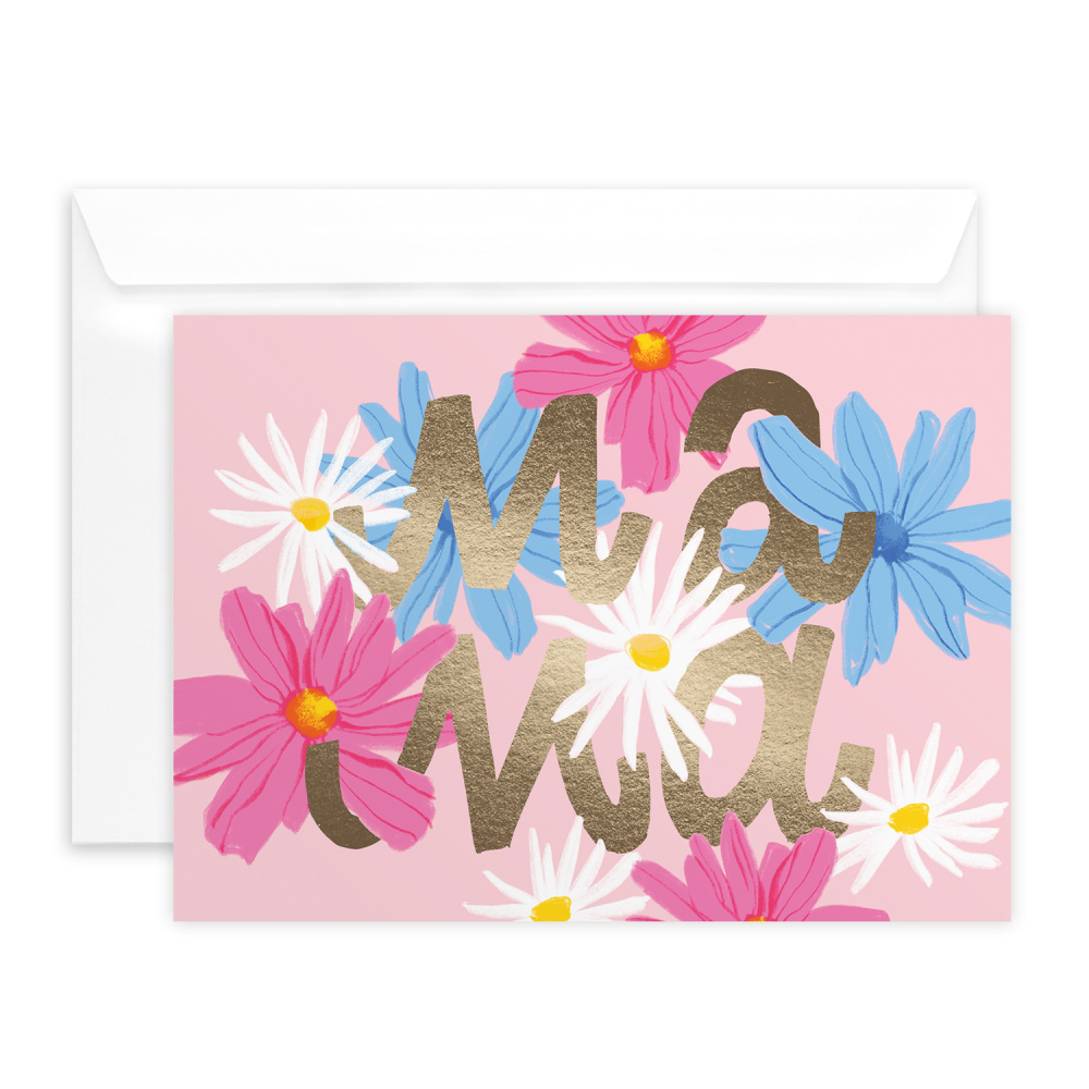 

Открытка с фольгой Красота в Деталях Для моей мамы, 13х18 см