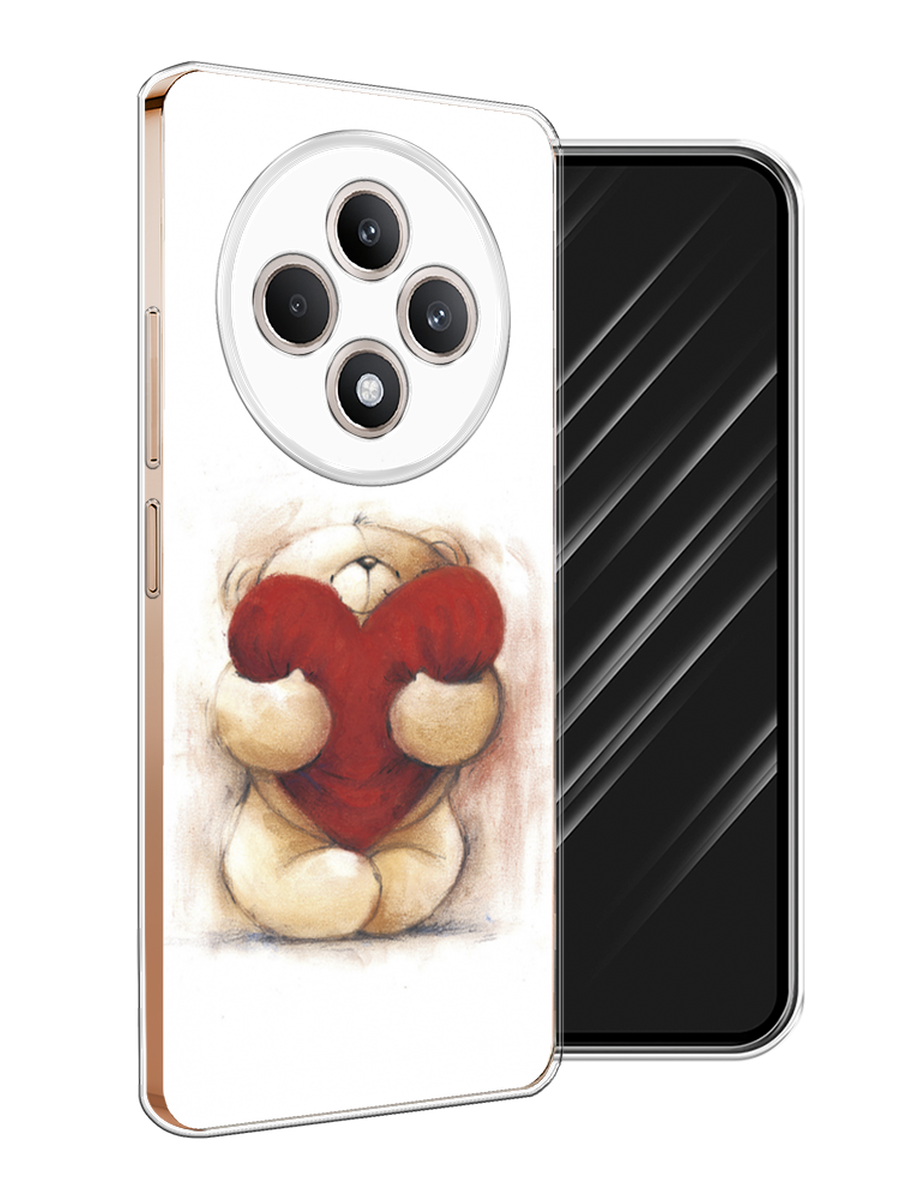 

Чехол Awog на Oppo Reno 12F "Мишка с сердцем 1", Белый;бордовый;бежевый, 2517850-1